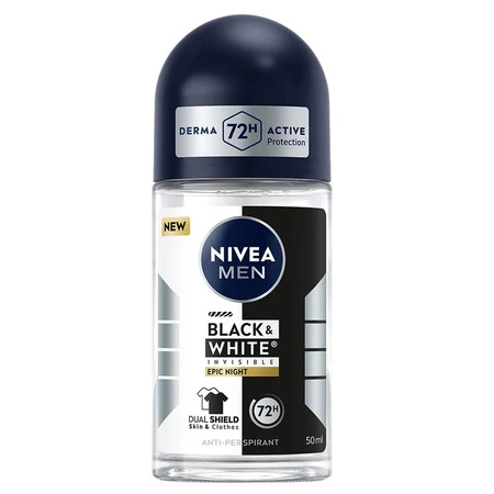 Men Black&amp;White Invisible Epic Night antyperspirant w kulce 50ml
