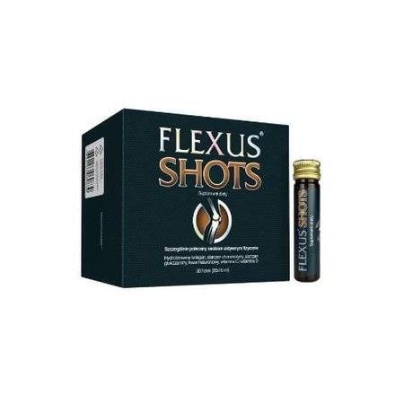 Valentis Flexsus Shots, suplement na stawy 20 shotów (20 x 10 ml)