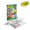 Crayola Kolorowanka dla dzieci z łamigłówkami i flamastrami Psi Patrol 3+