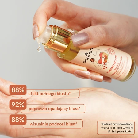 Orientana Olejek do biustu i dekoltu Ujędrnienie Olej z jojoby 30ml