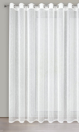 FIRANA GOTOWA KELLY 300 X 250 CM BIAŁY