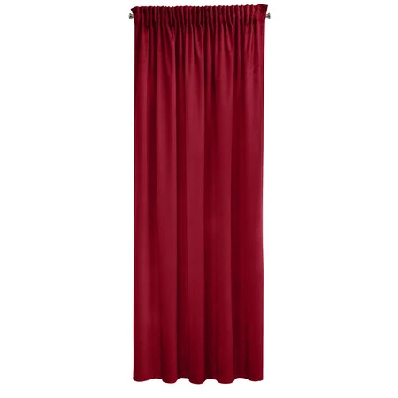 ZASŁONA GOTOWA SIBEL NA TAŚMIE 140 X 270 CM BORDOWY