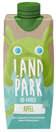 Landpark Napój o smaku jabłkowym bez cukru, bez kalorii BIO 500 ml KRÓTKA DATA 2025-12-04