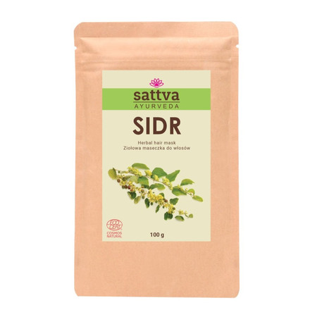 Sattva - Maseczka ziołowa do włosów Sidr 100g
