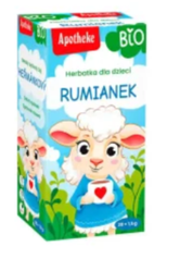 Apotheke Bio herbatka dla dzieci rumiankowa Fix (20 x 1 g)