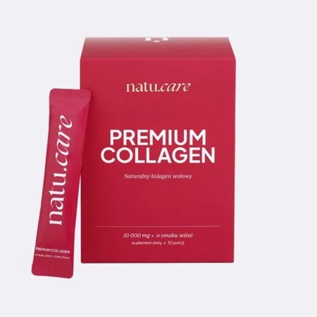 Natu.Care Premium Kolagen wiśnia 10000 mg (wołowy)