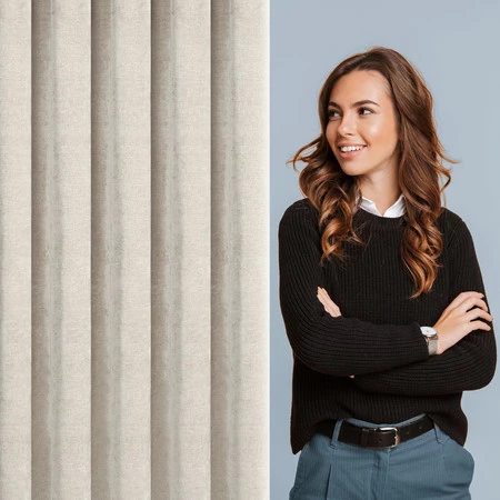 Zasłona 140 x 270 cm ZAS/NESKA/J.BEŻ