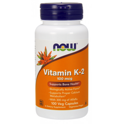 Witamina K2-MK4 100 mcg i Lucerna (100 kaps.)