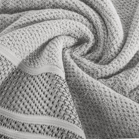Ręcznik Suzana (01), 70 x 140 cm, Srebrny