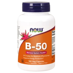 Witamina B-50 - Kompleks Witamin B (100 kaps.)
