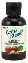NOW Foods Better Stevia zamiennik cukru Stewia 59 ml smak orzech laskowy