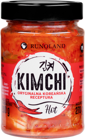 Runoland Kimchi hot tradycyjne 300 g