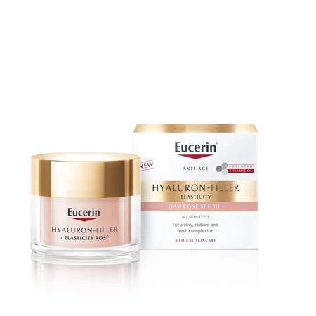 EUCERIN HYALURON-FILLER + ELASTICITY ROSE KREM NA DZIEŃ SPF 30 50ML