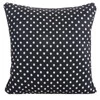 Poszewka Wiosna 45 x 45 cm, Czarny