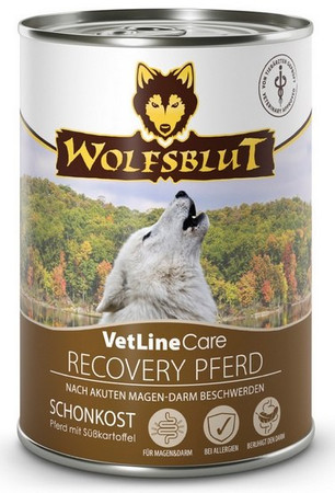 Wolfsblut Dog VetLine Care Recovery Horse  – konina - 395g