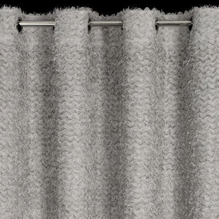 ZASŁONA GOTOWA TIFFANY 135 X 250 CM SREBRNY