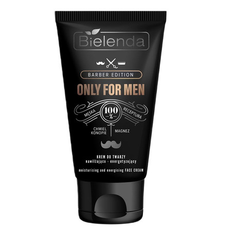 Bielenda Only for Men Barber Edition Krem nawilżająco-energetyzujący do twarzy 50ml