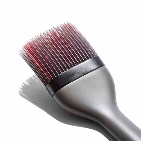 OXO-Pędzel silikonowy do grillowania,szaroczerwony