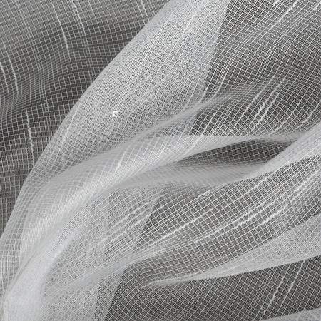 FIRANA GOTOWA NESSI 140 X 250 CM BIAŁY