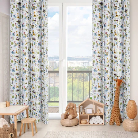 ZASŁONA GOTOWA BILLY 140 X 250 CM BIAŁY