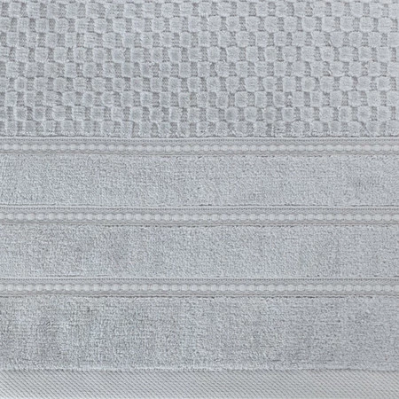 Ręcznik Adore (04), 30 x 50 cm, Srebrny