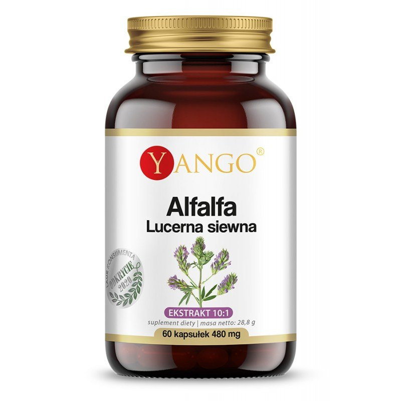 Alfalfa - Lucerna siewna (60 kaps.) - Nabea.pl