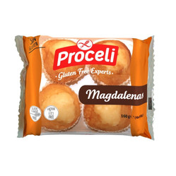 Proceli Babeczki magdalenas bezglutenowe 160 g KRÓTKA DATA 2026-09-11