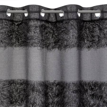 FIRANA GOTOWA MARGARET 140 X 250 CM CZARNY