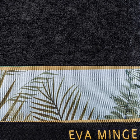 Ręcznik Eva 17 50 x 90 cm, Czarny