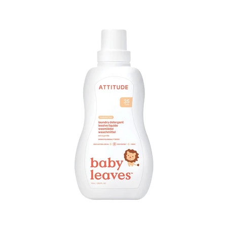 Attitude BABY LEAVES™, Płyn do prania ubranek dziecięcych o zapachu nektaru gruszkowego, 1050 ml