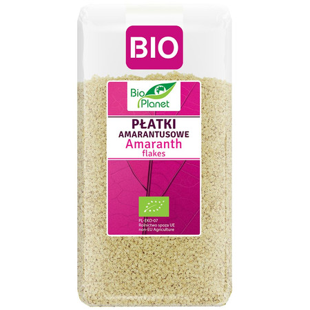 BIO PLANET PŁATKI AMARANTUSOWE BIO 600 g