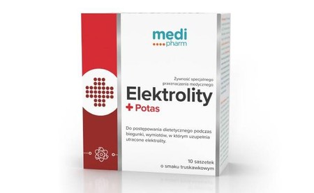 Medi Pharm − Elektrolity + Potas − 10 sasz.