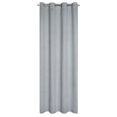 ZASŁONA GOTOWA CARLO 135 X 250 CM SREBRNY