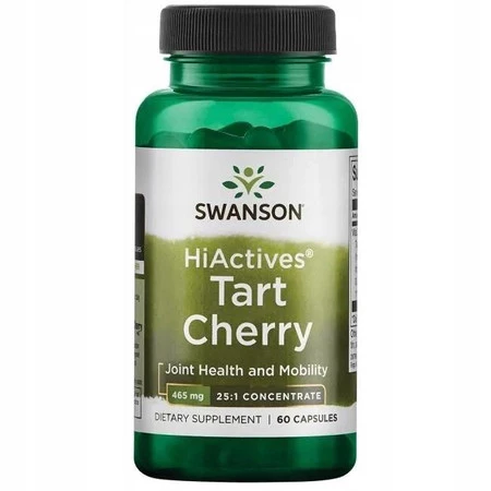 Swanson Hiactives Tart Cherry 465 Mg 60 K