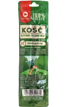 MACED 100% Natura Kość z szynki włoskiej 1szt.