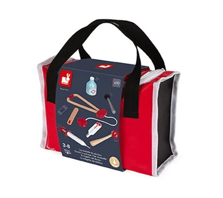 Janod Zestaw lekarza z 10 akcesoriami