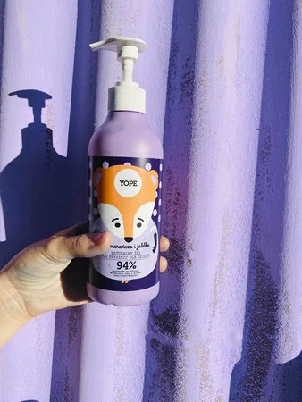 Yope - Naturalny żel pod prysznic dla dzieci Pomarańcza & Jabłko 400ml