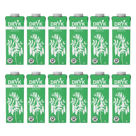 Zestaw 12x DRYK Pea Barista Napój grochowy 1000 ml