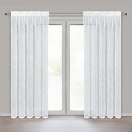 FIRANA GOTOWA KELLY NA TAŚMIE 140 X 270 CM BIAŁY