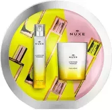 NUXE − LE MATIN DES POSSIBLE, perfumy + świeca − zestaw