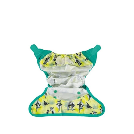 Close, Wodoodporny otulacz dla dzieci zapinany na rzepy, Lemur