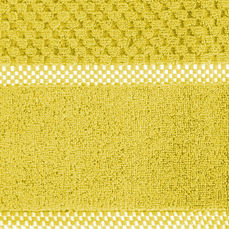 Ręcznik Caleb (05), 50 x 90 cm, Musztardowy