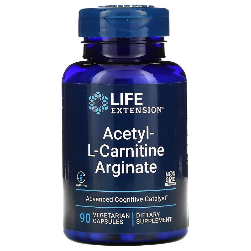 Acetyl-L-Carnitine Arginate - Arginian Acetylo-L-Karnityny (90 kaps.) - Nabea.pl