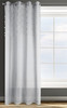 ZASŁONA GOTOWA D91 STELLA 140 X 250 CM SREBRNY
