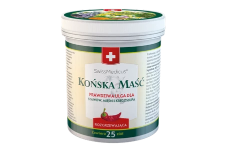 SWISSMEDICUS Końska maść rozgrzewająca 250ml