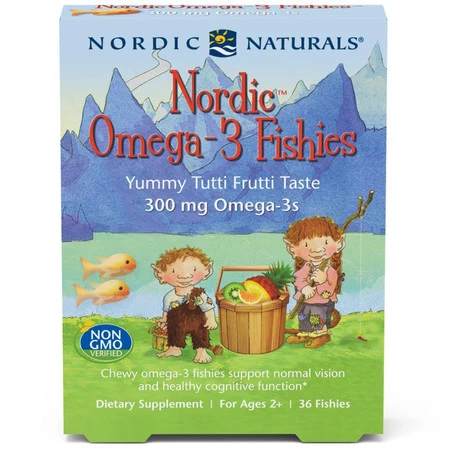 Nordic Omega-3 Fishies (36 żelków)