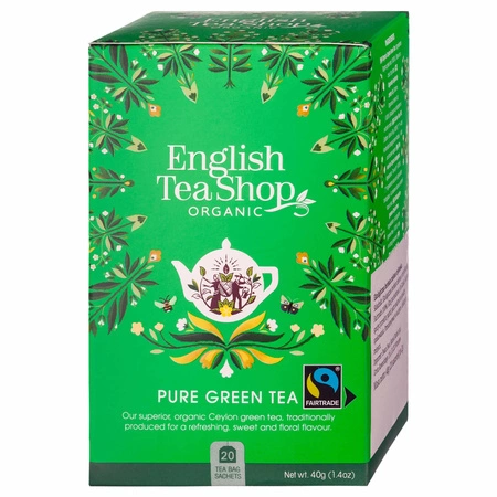 English Tea Shop, Herbata Pure Green Tea, 20 saszetek