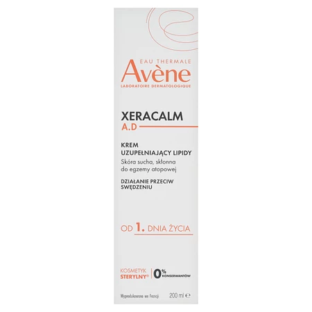 Avène XeraCalm A.D Krem uzupełniający lipidy 200 ml
