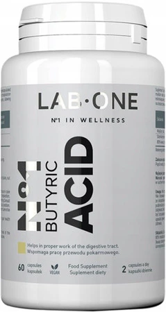 LAB ONE N°1 Butyric ACID 60 kaps.