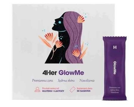 Health Labs Care − GlowMe, intensywne nawilżenie skóry − 30 saszetek